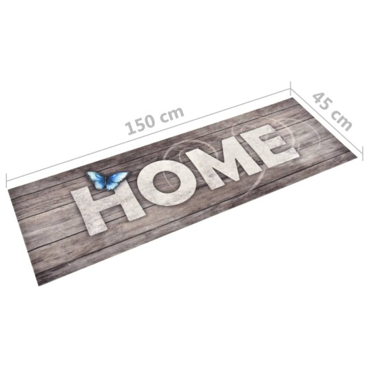 vidaXL Vaskbart kjøkkenteppe Home 45x150 cm vidaXL Vaskbart kjøkkenteppe Home 45x150 cm