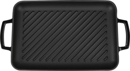 Christiania 1739 Grillpanne Støpejern Rektangulær 43x24cm Sort Christiania 1739 Grillpanne Støpejern Rektangulær 43x24cm Sort