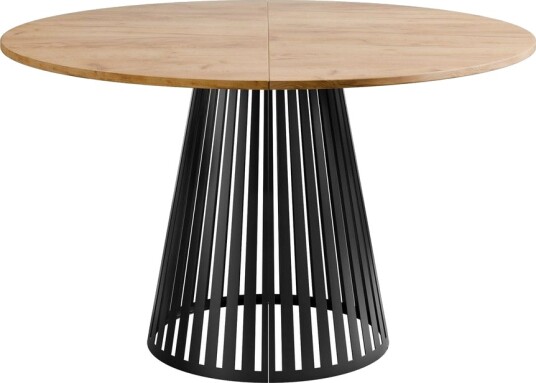 Beylen Matbord 100 cm Rund - Brun/Svart