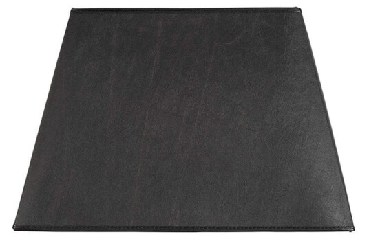 Square lampeskjerm black leather Square lampeskjerm black leather