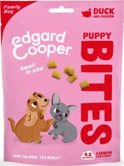 Edgard Cooper Bites Hundgodter And Kylling 120 g Edgard Cooper Bites Hundgodter And Kylling 120 g