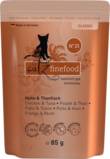Catz Finefood Våtfôr Sparepakke & Tunfisk Kylling 16 X 85 G Catz Finefood Våtfôr Sparepakke & Tunfisk Kylling 16 X 85 G