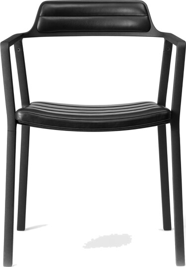 Vipp 451 Stol Skinn Sort Vipp 451 Stol Skinn Sort
