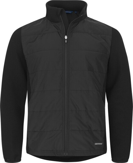 Cutter & Buck Pemberton Hybrid Jacket Svart Golfjakke herre Svart (99) XX Large