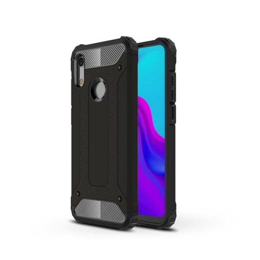 INCOVER Huawei Y6 (2019) Armor Guard Hardt Plastdeksel - Svart