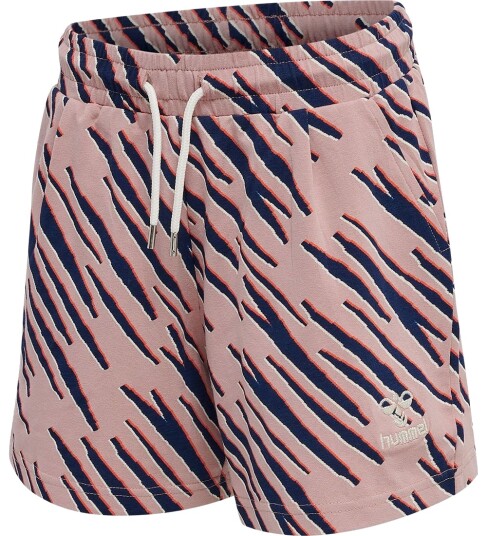 Hummel Shorts hmlAmelia Woodrose Hummel 4 år 104 Shorts Blå Rosa