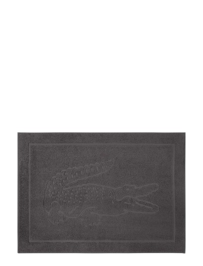 Lacoste Home Llacoste Bath Mat - Grey - 55X80CM Lacoste Home Llacoste Bath Mat - Grey - 55X80CM