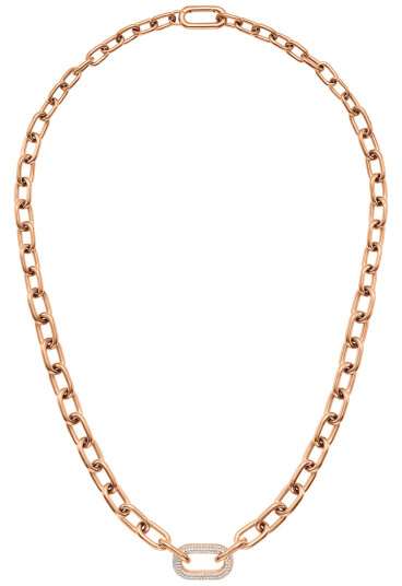Daniel Wellington DW Crystal Link 500mm Rose Gold
