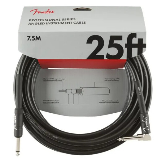 Fender Prof. Cable Angle Plug 7,5m Fender Prof. Cable Angle Plug 7,5m