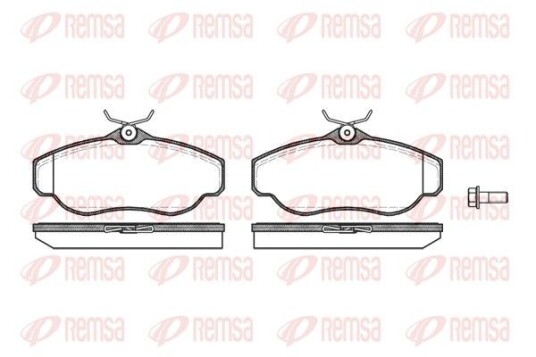 Bremseklosser REMSA 0576.00