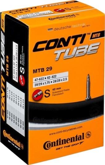 Continental Mtb 29 X 1.75-2.50" Presta Ventil Slange Continental Mtb 29 X 1.75-2.50" Presta Ventil Slange