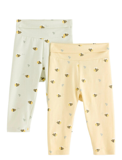 Lindex Leggings 2 Pack Aop Multi/patterned 62 Lindex Leggings 2 Pack Aop Multi/patterned 62