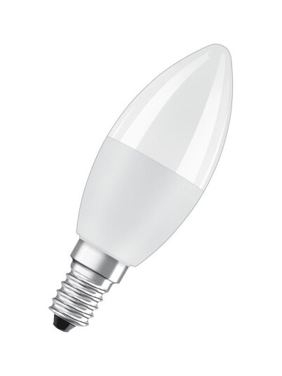 Osram LED-lyspære STAR+ RGBW Remote candle 5,5W/827 (40W) frosted dimmable E14