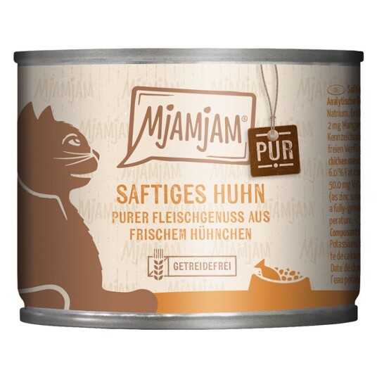 Mjamjam Økonomipakning Pure 24 X 200 G Saftig Ren Kylling