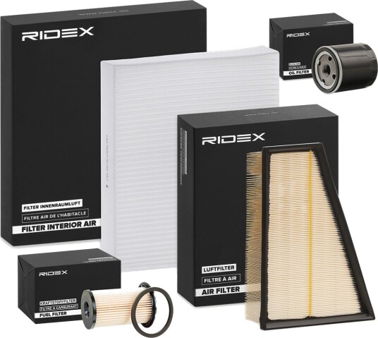 Filtersett RIDEX 4055F28804