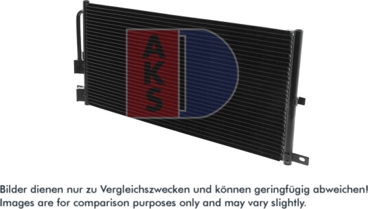 Kondensator, klimaanlegg AKS DASIS 372013N Kondensator, klimaanlegg AKS DASIS 372013N