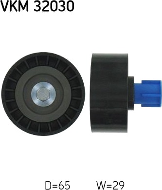 Løpehjul, vifterem SKF VKM 32030