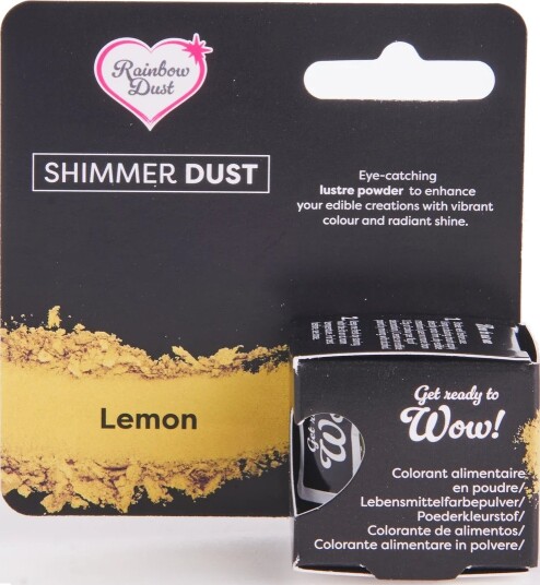 Shimmer Dust Gult Lustrepulver