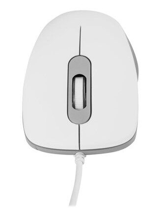 MODECOM MC-M10S - Mus - Optisk - 3 knapper - Grå