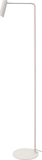 Slim gulvlampe Hvit