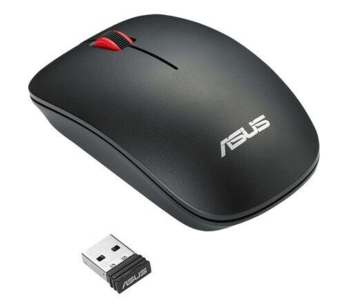 ASUS WT300 Wireless Mouse - Mus - Optisk - Svart
