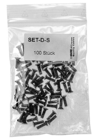 Klotz Skruer Til Neutrik D Hus M3 X 10 Mm 100stk Klotz Skruer Til Neutrik D Hus M3 X 10 Mm 100stk