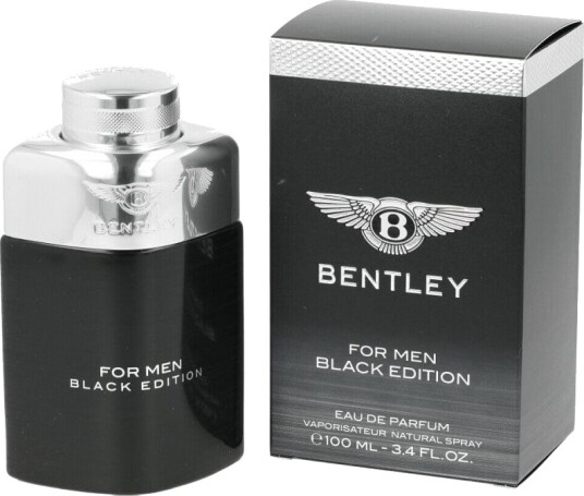 Bentley For Men Black Edition 100ml Eau de Parfum med Duftnoter av Mysk og Tobakk Bentley For Men Black Edition 100ml Eau de Parfum med Duftnoter av Mysk og Tobakk