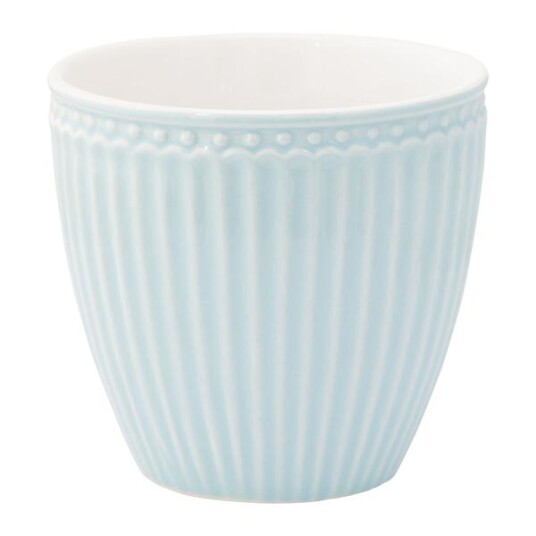 GreenGate  Alice latte kopp 35 cl pale blue