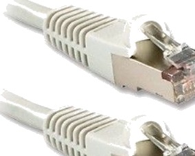 Lindy Rj 45 Cat6a S/Ftp S Stp Hvit 0,3 M