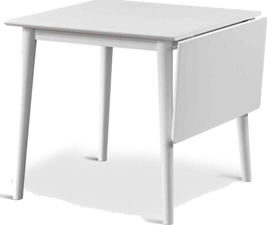 Åland Spisebord 80x80 cm for 2 personer   Hvit