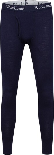 WoolLand Rena Merino Ullstilongs Herre Blue ink L