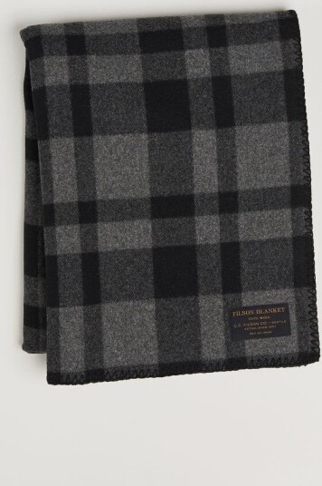 Filson Mackinaw Wool Blanket Charcoal