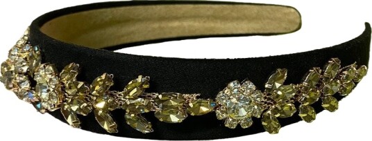 By Stær VITA Hairband Black With Stone