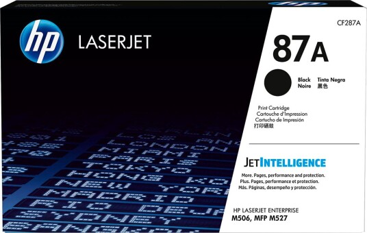 HP 87A Lasertoner 9 000 sider Svart