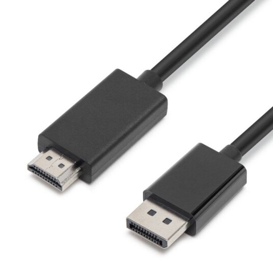 Luxorparts Adapterkabel DisplayPort til HDMI 1 m