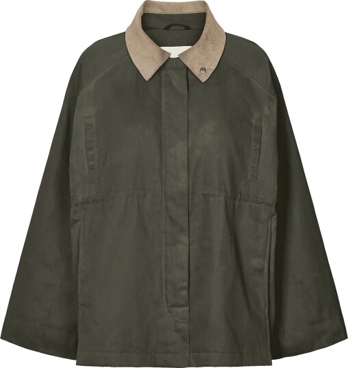 Rethinkit Studios Waxed Jacket Cloudy Khaki green S