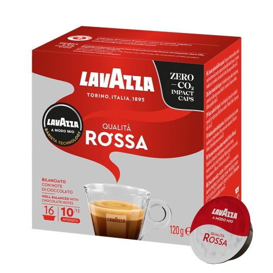 Mitac Lavazza Qualita Rossa  til Lavazza a Modo Mio. 16 kapsler