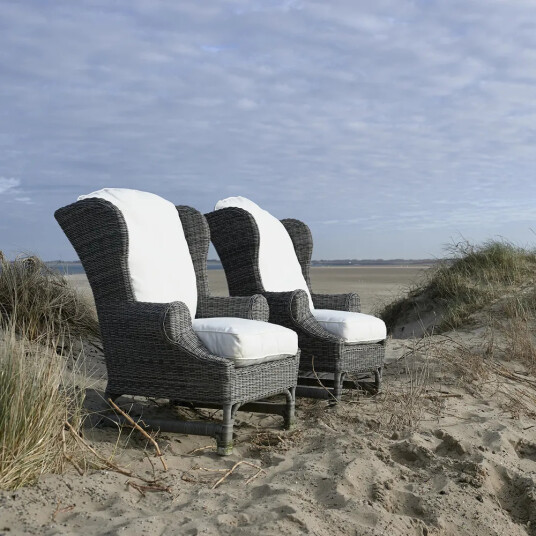 Riviera Maison Nicolas wingback lenestol kunstrotting Riviera Maison Nicolas wingback lenestol kunstrotting