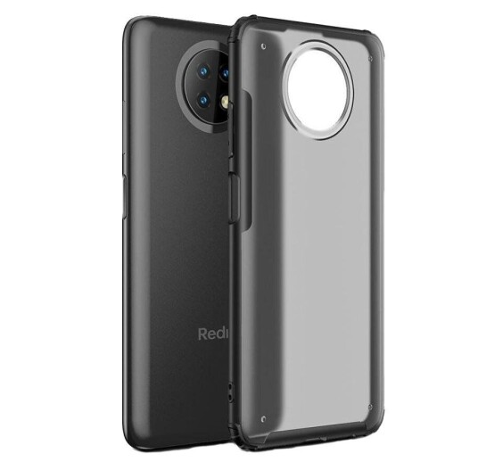 Tech-Protect Xiaomi Redmi Note 9T Tech-Protect Hybridshell Frost Bakdeksel - Svart