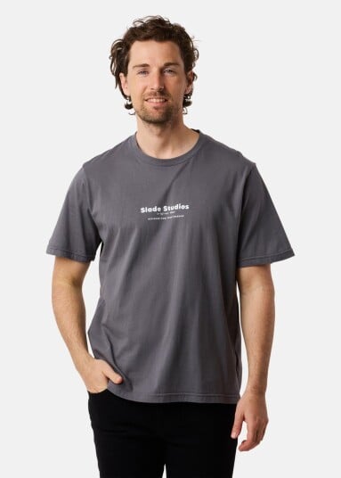 Slade Slade Original Tee Tea Grey L T-Shirts