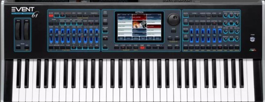 Ketron Event keyboard 61 tangenter Topp modell