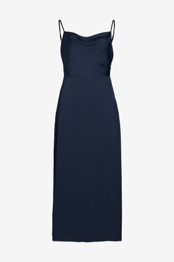 Vila Maxikjole viRavenna Strap Ankle Dress Blå Vila Maxikjole viRavenna Strap Ankle Dress Blå