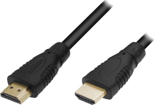 M Cab Basic High Speed Hdmi Kabel Med Ethernet Hdmi Hann Til Hdmi Hann 2 M Svart 4K 60Hz Støtte 2160P Støtte 60 Hz Hdmi