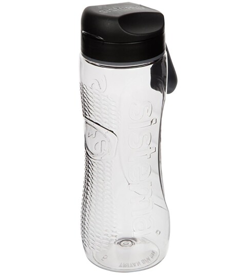 Sistema Tritan Active Bottle 800ml, svart