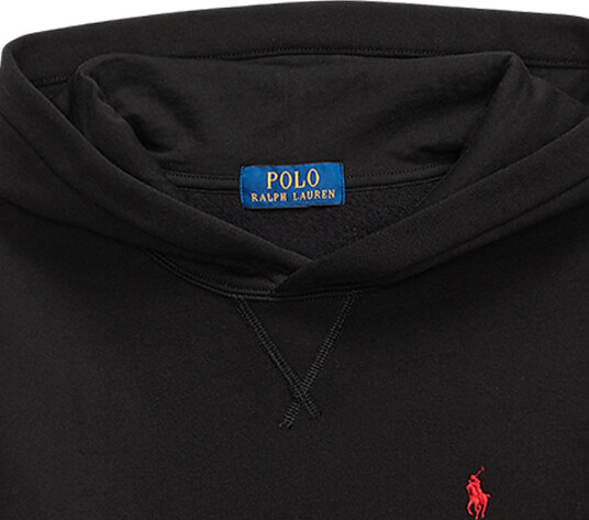 Ralph Lauren Kids Fleece Hoodie Black 109-116