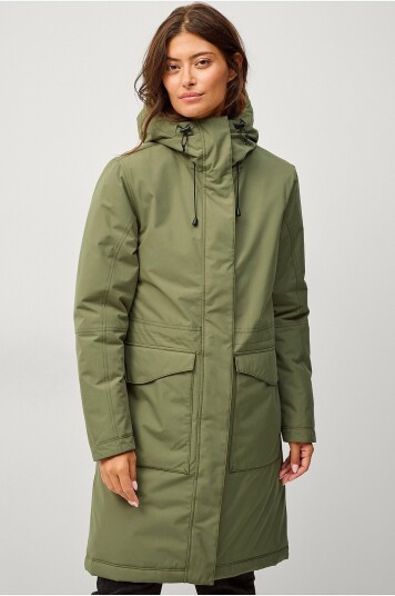 Ellos Collection Parka Urban Parka Padded Grønn