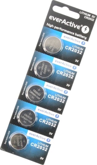 Mrsmart CR2032 litiumbatteri 3V 210mAh - 5-pakning