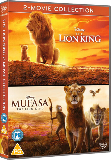 The Lion King 2019 & Mufasa: The Lion King 2024 DVD