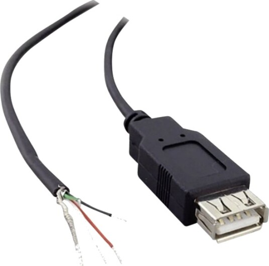 Usb A-Kobling 2,0 Med Åpen Kabelende Rett Usb A-Kobling 2,0 10080111 Bkl Electronic (1 Stk.) Usb A-Kobling 2,0 Med Åpen Kabelende Rett Usb A-Kobling 2,0 10080111 Bkl Electronic (1 Stk.)