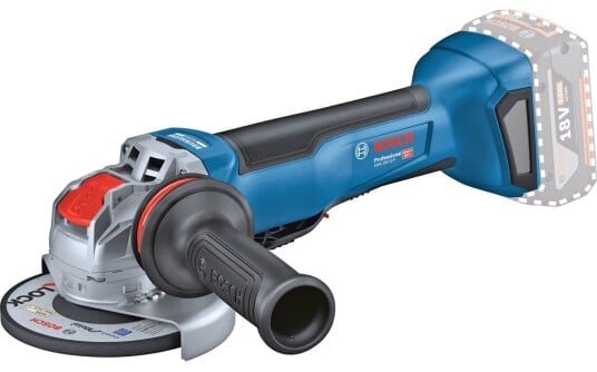 Bosch Vinkelsliper GWX 18V 10 P 125 mm Uten batteri